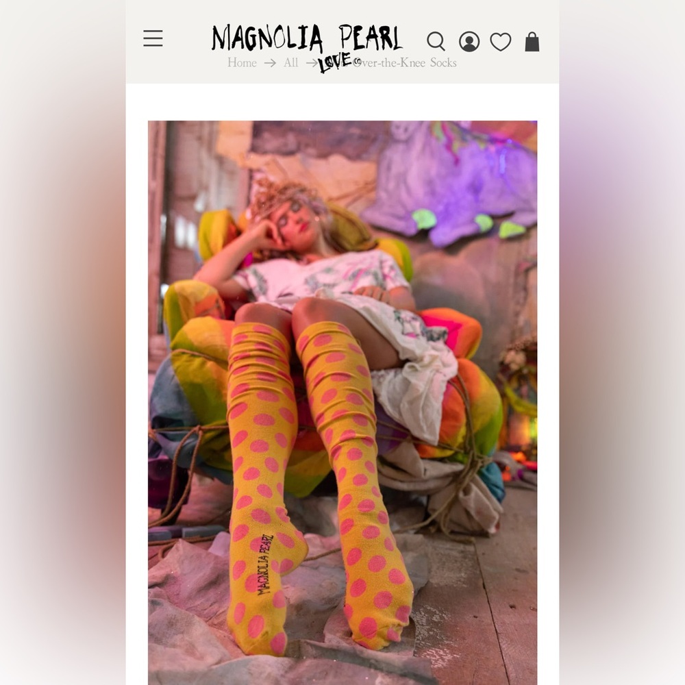 Magnolia Pearl Socks